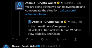 Atomic Wallet dice que el ataque que sufrió afectó al 1% de los usuarios activos, pero varios inversores afirman lo contrario Atomic Wallet dice que el ataque que sufrió afectó al 1% de los usuarios activos, pero varios inversores afirman lo contrario