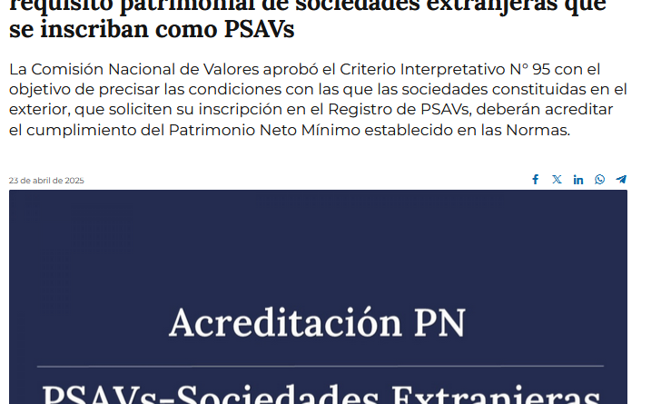 CNV de Argentina impone nuevo requisito para exchanges de criptomonedas extranjeros
