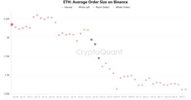 La caída más larga de Ether desde 2022 es ignorada por las ballenas: ¿Qué sigue para el precio de ETH?