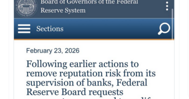 La Fed solicita opiniones sobre una propuesta que, según críticos, podría poner fin a la Operación Chokepoint 2.0