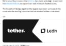 Ledn recaudó USD 188M en la primera titulización de préstamos respaldados por Bitcoin, según Bloomberg Ledn recaudó USD 188M en la primera titulización de préstamos respaldados por Bitcoin, según Bloomberg