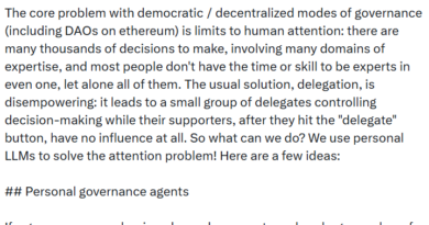 Vitalik Buterin propone utilizar IA para reforzar la gobernanza de las DAO Vitalik Buterin propone utilizar IA para reforzar la gobernanza de las DAO